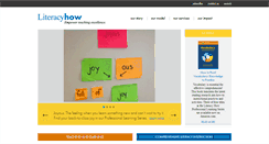 Desktop Screenshot of literacyhow.com
